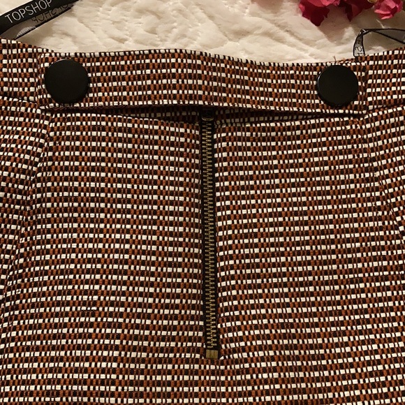TOP SHOP MINI SKIRT SIZE 4 - Picture 3 of 5